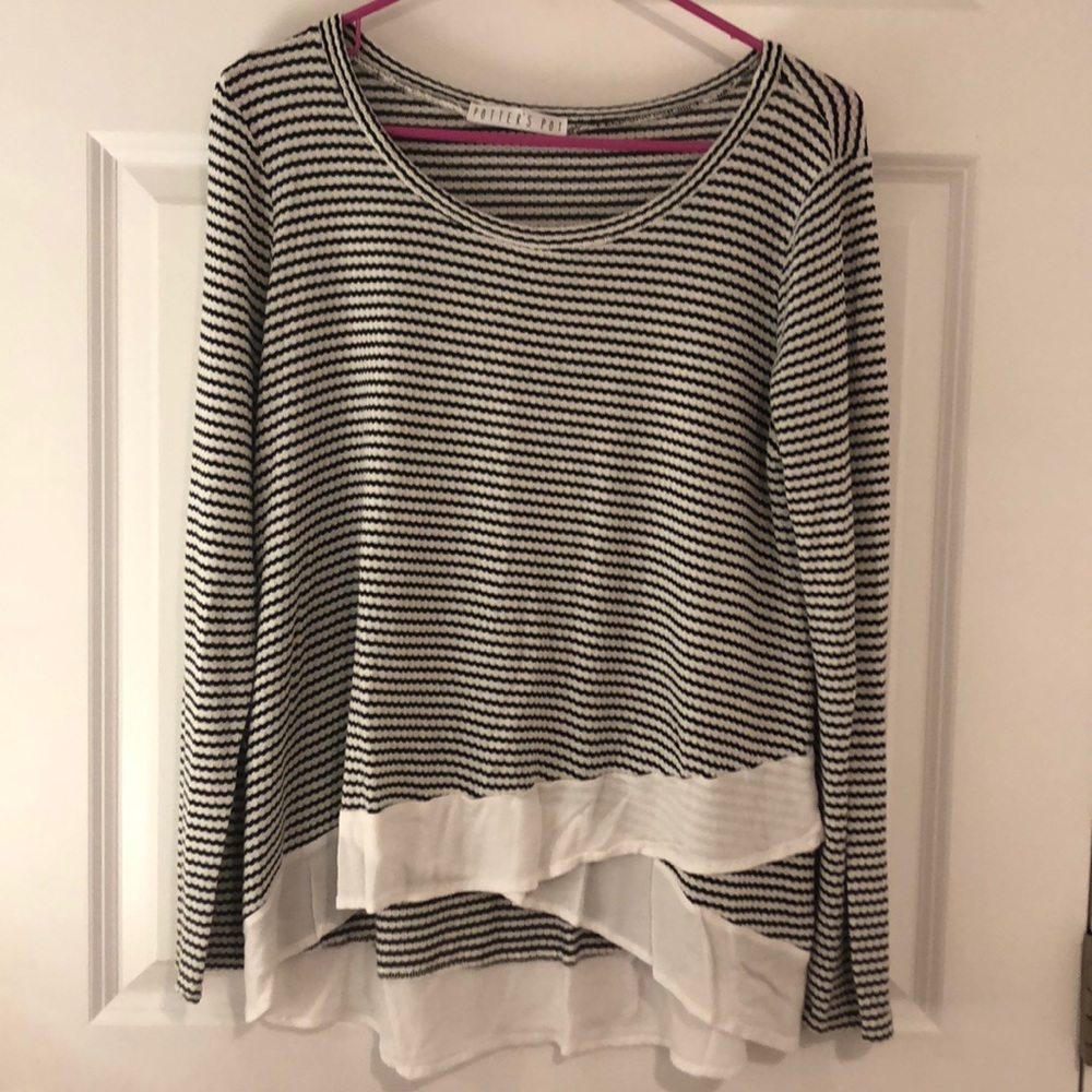 Long sleeve blouse